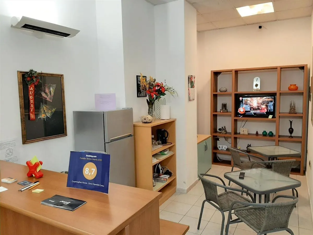 Penzion Hotel Copenaghen House - Zona Ospedale Centro Sassari